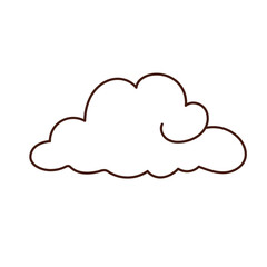 Hand-Drawn Cloud Illustration