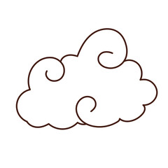 Hand-Drawn Cloud Illustration