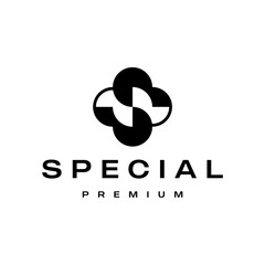 modern S letter initial logo	
