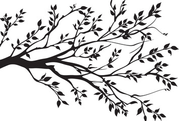 Tree Pattern Laser Cut Vector Bundle