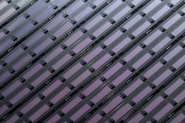 silicon wafer pattern