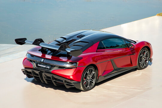 Yangwang U9 s a battery electric super-coupe manufactured by BYD Auto under its luxury car brand Yangwang.