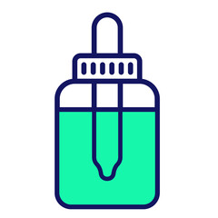 Fototapeta premium Pipette Icon Set Multiple Style Collection