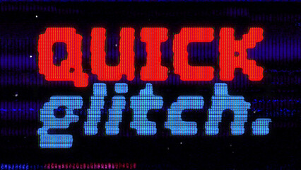 Quick Glitch Titles