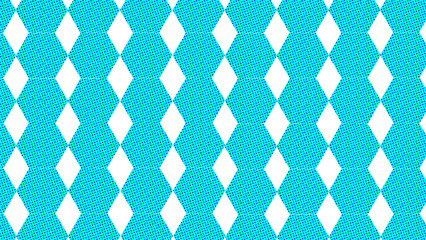 Trendy turquoise and white diamond pattern background with a modern aesthetic for versatile graphic design projects or eye-catching website designs and creative presentations