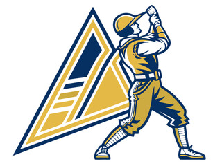 Obraz premium Silhouette of a climber reaching the mountain apex.