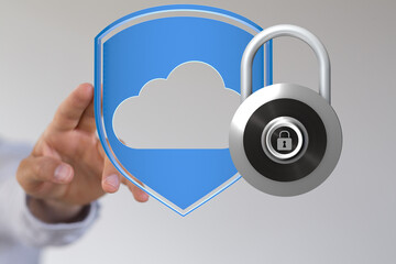Ensuring data security in the cloud with robust encryption and access controls.