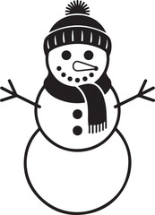 Cute Snowman Clipart SVG Bundle


