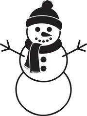 Cute Snowman Clipart SVG Bundle


