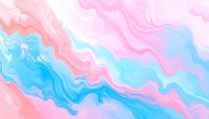 Abstract fluid art, pastel colors