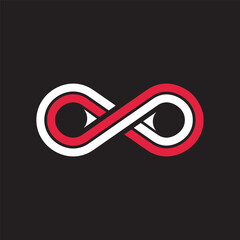 Infinity Shape Logo – Modern & Minimal Design