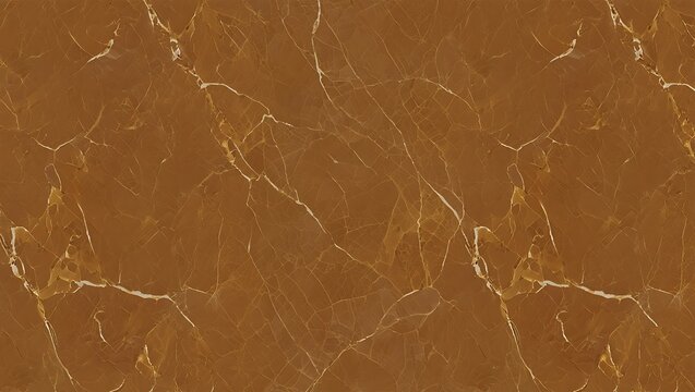 Rich brown marble texture with golden veins abstract background