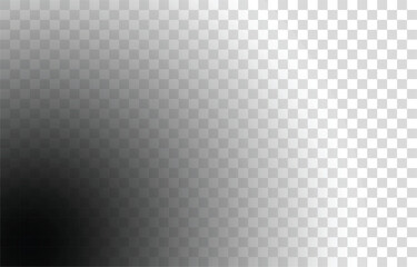 Gradient Overlay on Transparent Checkered Background.