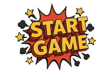 Fototapeta premium Comic book style pop art text icon set. retro, cartoon, comic words line icons collection