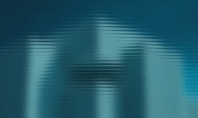 Teal Blue Abstract Background with Horizontal Lines and Blurred Shapes dark blue