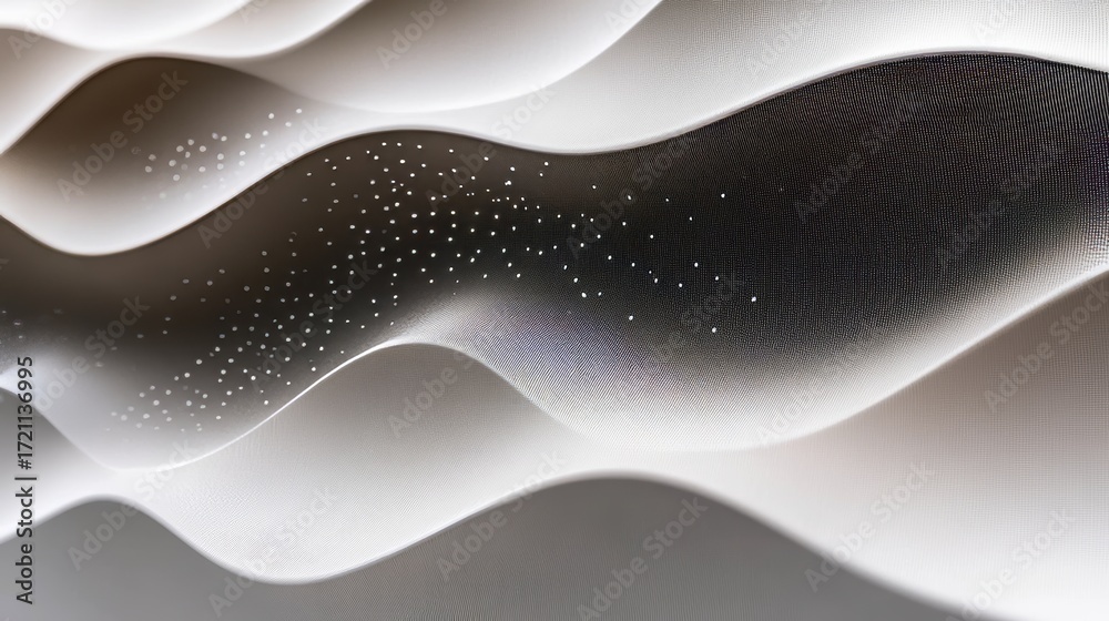 Canvas Prints elegant rippled texture featuring subtle illumination, a modern abstract design for art backgrounds