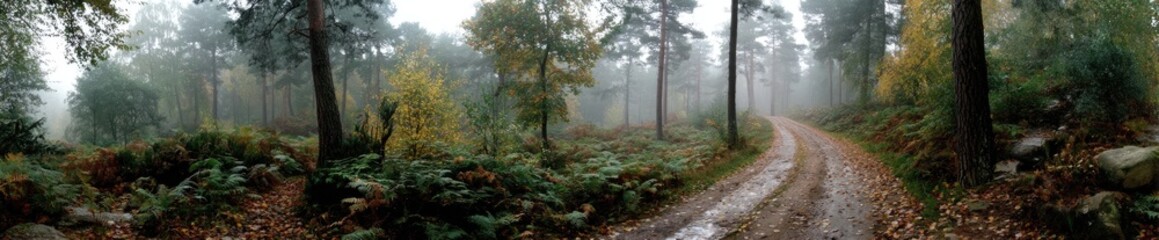 Misty forest path (1)