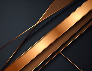 Abstract geometric background with layered shapes