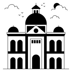 An icon design of flinders street station