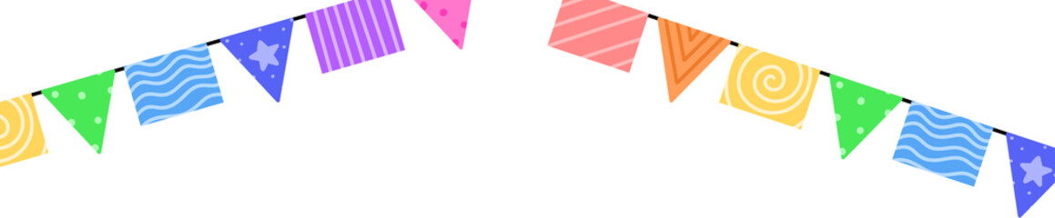 유치원 학교 어린이 운동회 가랜드 드로잉 일러스트(kindergarten school children sports day garland drawing illustration)