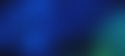 Vibrant gradient background transitions from deep blue to teal with subtle texture