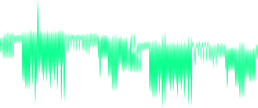 green abstract sound wave  background - Powered by Adobe