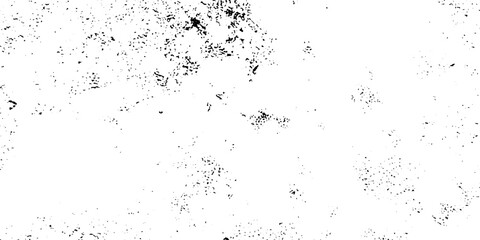 Distressed grain texture dirt messy splash overlay and black and white Dust distress grungy effect paint. Vector scratch rustic surface effect monochrome texture composed dust.	