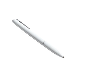 Single, simple, white pen angled diagonally