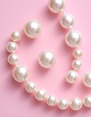 Elegant Pearl Necklace Design.