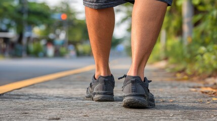Walking posture keeps the body upright with relaxed shoulders, level chin, and steady stride, reducing fatigue and lowering the risk of strain or injury.
