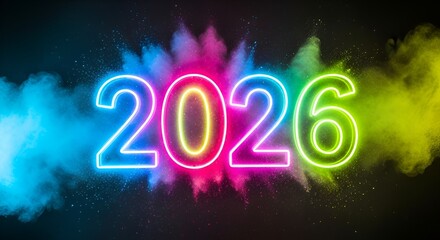 “2026 Celebration in Color – Vibrant Powder Burst Collection”