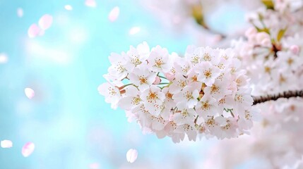 Spring blossoms blooming in nature cherry blossom trees floral photography tranquil environment close-up view serenity