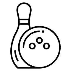 Bowling Ball Icon
