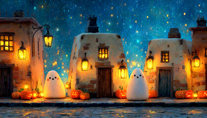 Cute Halloween Background
