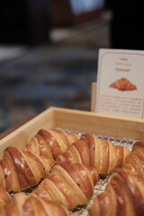 Breakfast in hotel, fine dining, bread, bakery, buffet