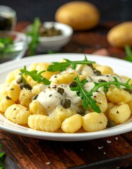 Homemade gnocchi