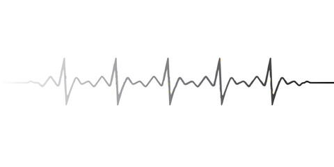A healthy heartbeat graphic on an ECG monitor shows a vibrant green cardiogram wave illustrating the rhythm of a person's pulse