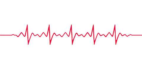 A green electrocardiogram line shows a healthy heart rate illustration on a medical monitor