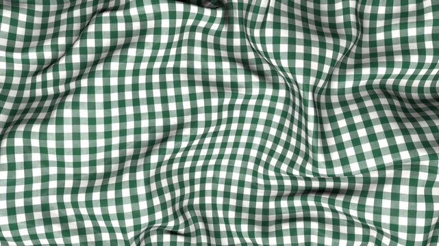Flannel fabric cloth background wave animation