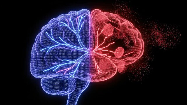 Brain Hemisphere Function Left-Right Specialization with Neural Connections
