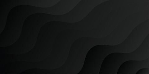 Abstract background with dynamic effect | Modern pattern. Vector illustration for design | Abstract gray-black wave modern soft luxury texture with smooth and clean vector subtle background