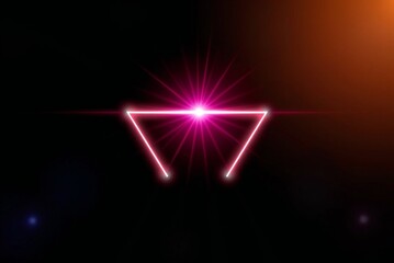 neon rays vector In Black background