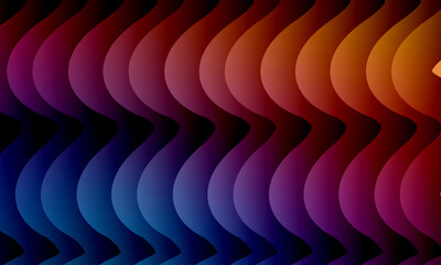 abstract background with colorful waves
