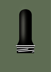 An Alaska neck preform. It is a type of PET preform with a wide-mouth neck design, typically used for packaging water, juices, or edible oils.