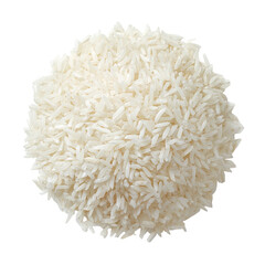 Pile of uncooked white rice