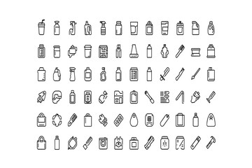 Grunge metallic alphabet and number typography set for font design and vector illustration