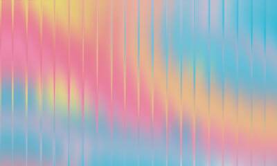 Abstract pastel color gradient with vertical stripes