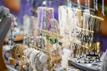 A variety of custom handmade jewelry