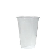 Clear plastic disposable cup (2)
