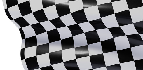 Obraz premium High-quality checkered flag image perfect for sports, racing, victory themes. Download now!